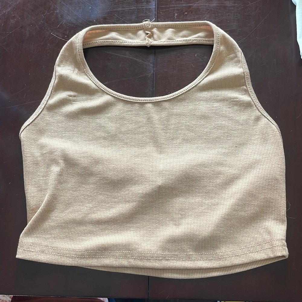 2 SHEIN HALTER TOPS